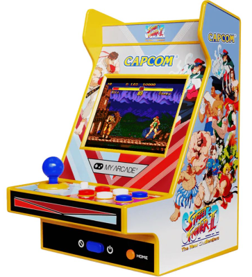 Аркадная игровая ретро приставка консоль My Arcade Super Street Fighter II Nano Player Pro