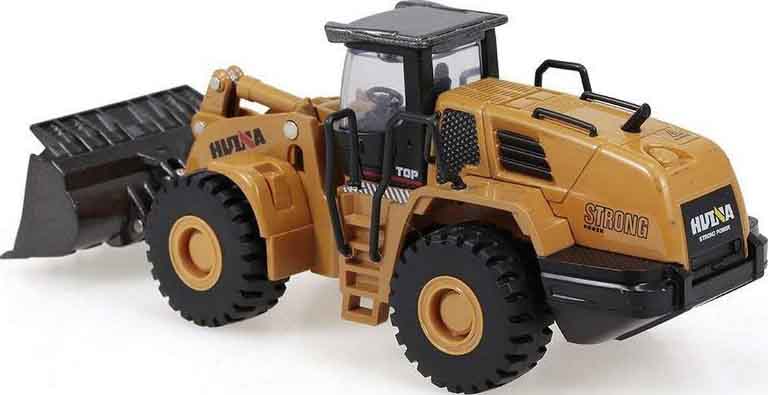 Бульдозер-погрузчик Hui Na Toys металлический (1к50) (HN1714-2)
