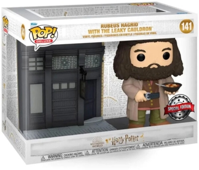 (EU) Фигурка Funko POP! Deluxe: Rubeus Hagrid with the Leaky Cauldron (141)