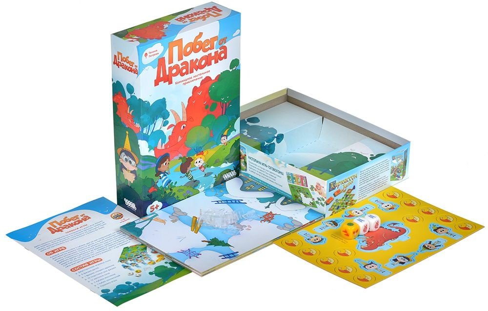 (EU) Настольная игра Hobby World Побег от дракона