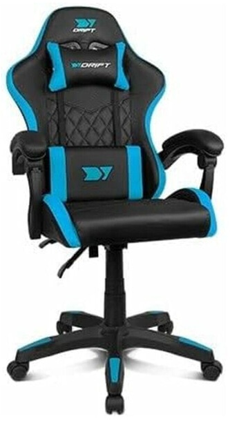 (EU) Игровое кресло DRIFT DR35BL, 246025191, Чёрное/Голубое