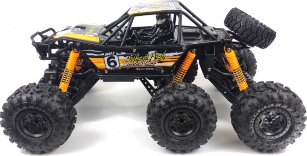 Радиоуправляемая модель MZ краулер-амфибия YY2001 6WD Orange (1к8) (MZ-YY2001-ORANGE)