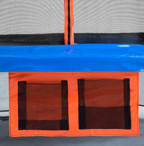 Батут DFC JUMP BASKET 6ft внутр.сетка, лестница (183cм) 6FT-JBSK-B