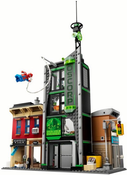 (EU) Конструктор LEGO Marvel Человек-паук против Оскопа (76324)