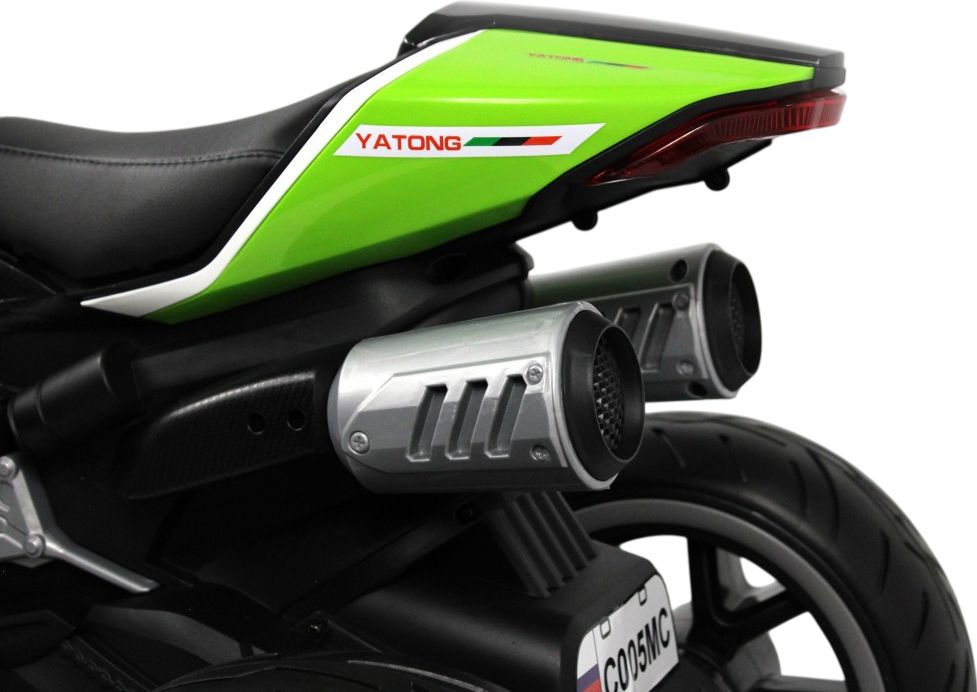 Детский электромотоцикл RiverToys C005MC серый