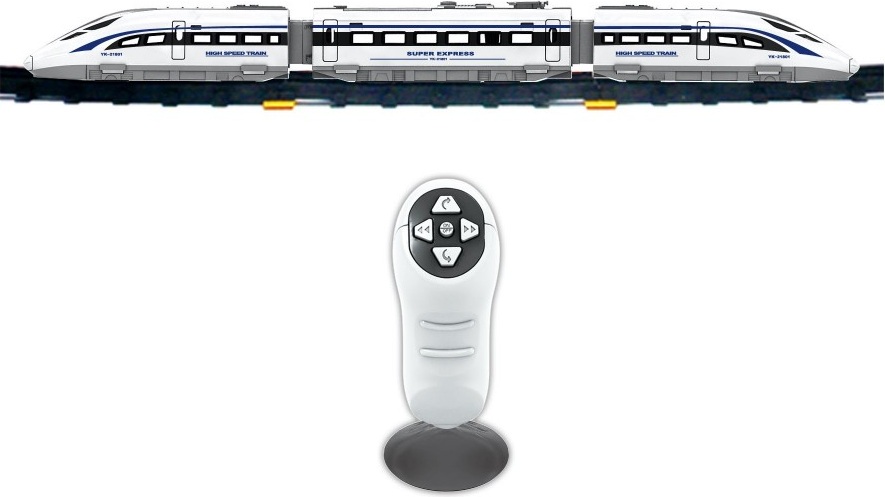 Железная дорога CS toys Поезд Сапсан с пультом управления 434 см (LQ-2808Y-2)