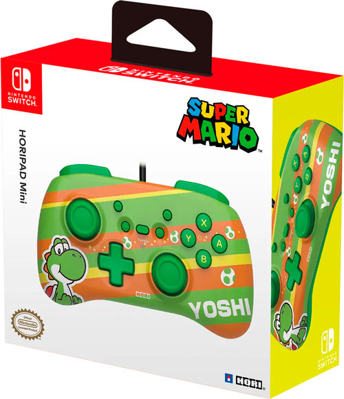 Геймпад HORIPAD Mini YOSHI для Nintendo Switch (NSW-368U)