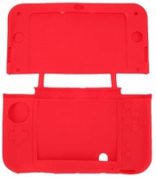 Силиконовый чехол (красный) для New Nintendo 3DS XL