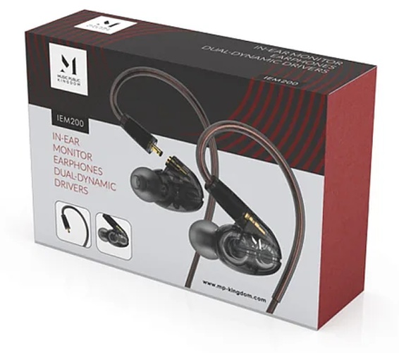 Проводные наушники Music Public Kingdom IEM200