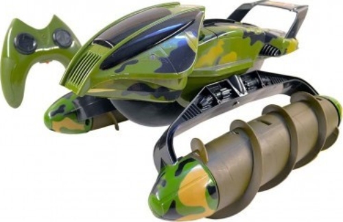 Радиоуправляемая модель амфибия Xiong Feng Amphibious RC tank Fengqi (989-393A-GREEN)