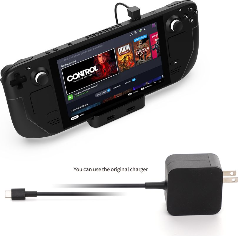 Зарядная док-станция DOBE для Steam Deck (TY-2832)