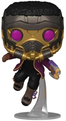 (EU) Фигурка Funko POP! Marvel: What If...?:  T'Challa Star-Lord (871)