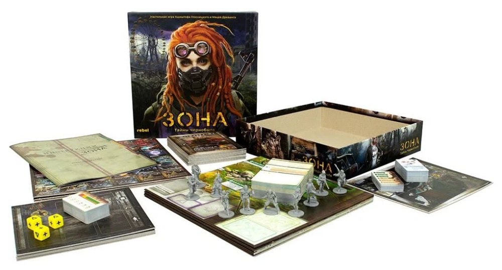 Настольная карточная игра Hobby World Зона: Тайны Чернобыля (915279)