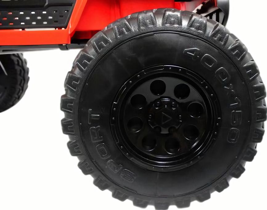 Детский электромобиль Jeep A222AA красный