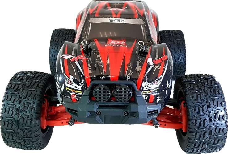 Радиоуправляемая модель монстр Remo Hobby MMAX Brushless (красный) 1к10 (RH1035-RED)