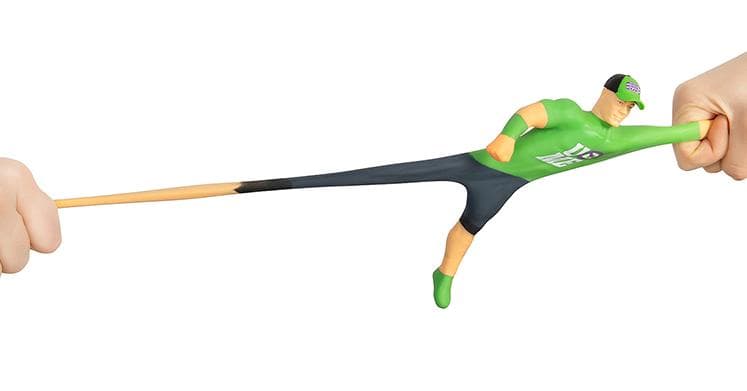 Тянущаяся игрушка Stretch Armstrong Мини-Джон Сина WWE Стретч