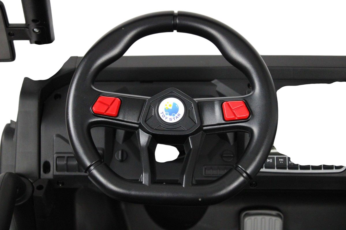 Детский электромобиль RiverToys H005HH белый