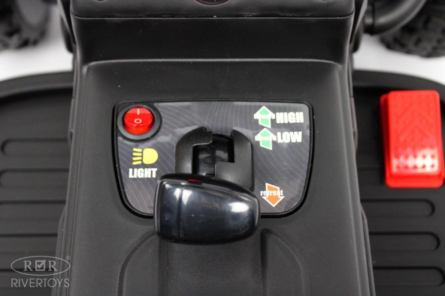 Детский электромобиль RiverToys H444HH синий