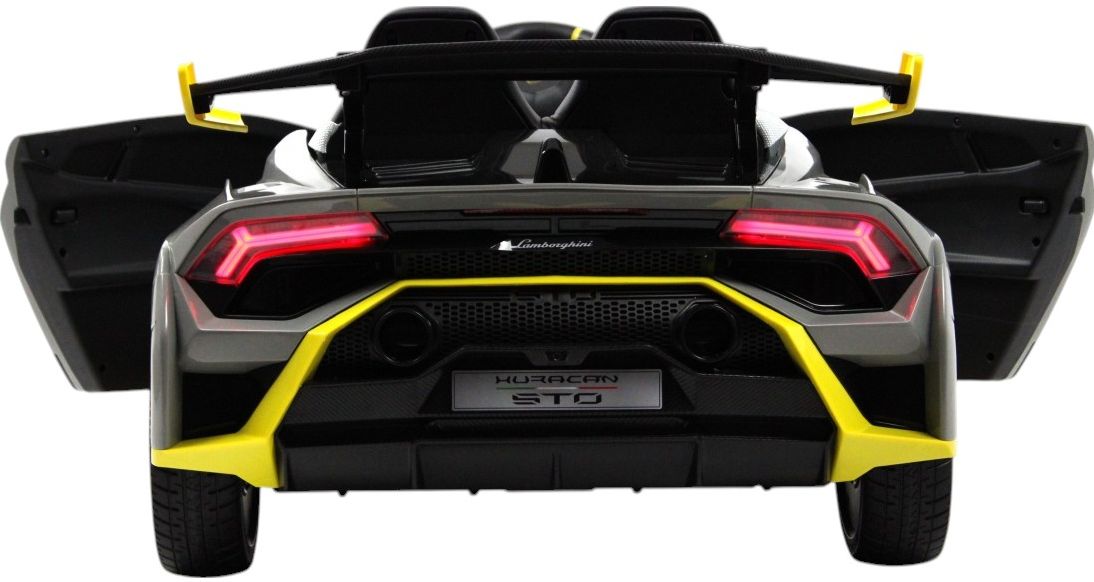 Детский электромобиль RiverToys Lamborghini Huracán STO (E888EE-GRAY) серый
