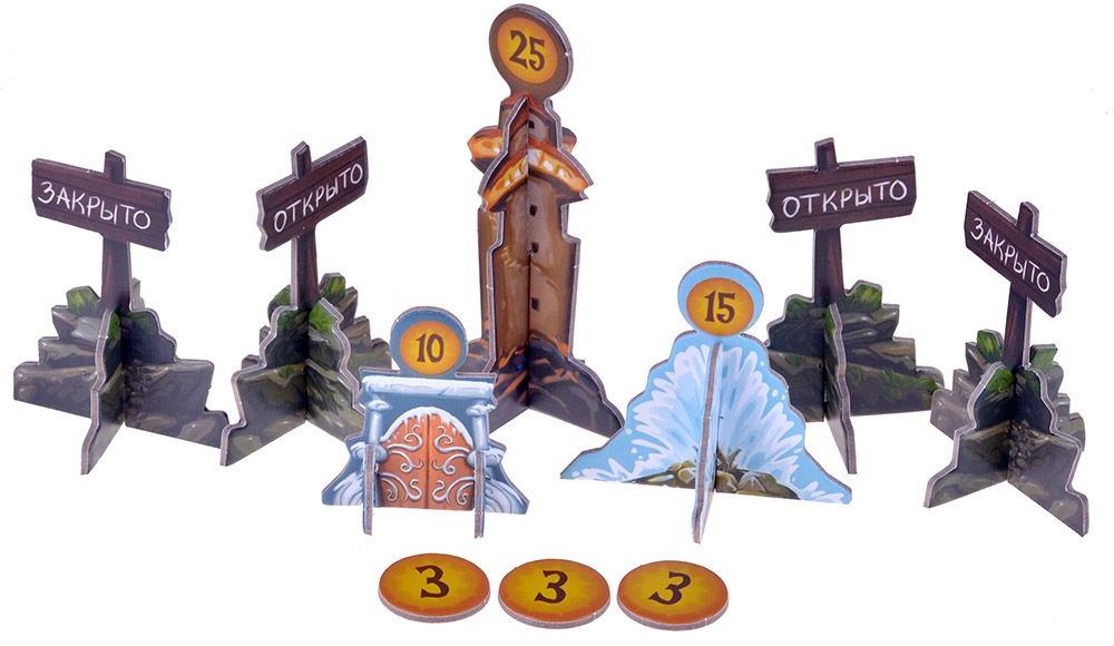 (EU) Настольная игра Hobby World Эверделл: Жемчужный ручей. Делюкс (доп)