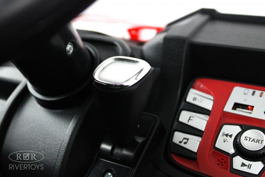 Детский электромобиль RiverToys P333PP (Buggy) красный Spider