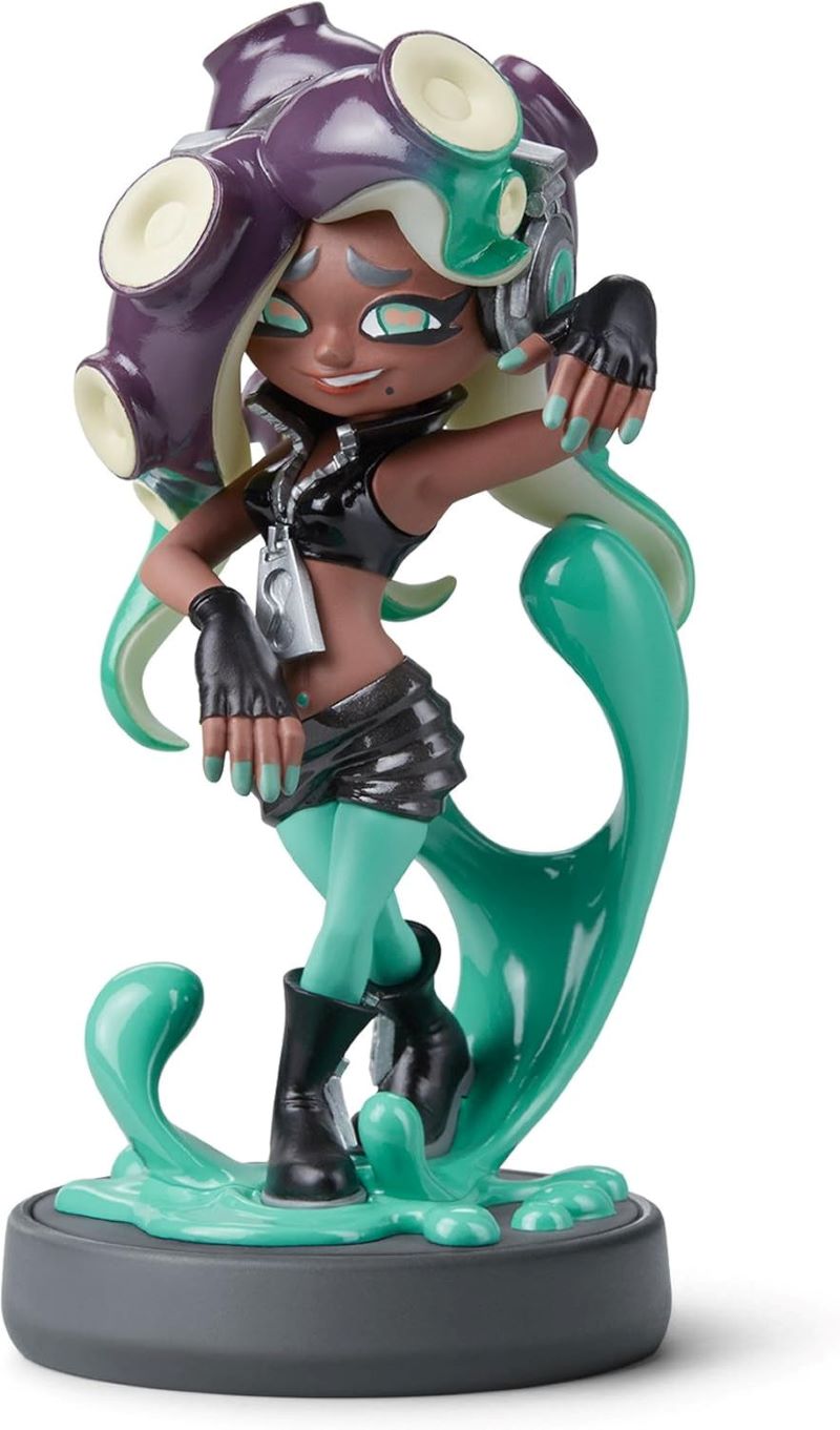 Набор из 2-х фигурок Amiibo Off the Hook Set Мариша и Жемчик / Pearl and Marina (Splatoon Collection