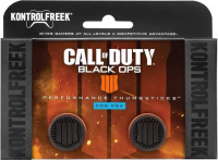 2 низкие накладки на стики KontrolFreek Grips Call of Duty Black Ops Perfomance для геймпада DualShock PS4 (серый/оранжевый)