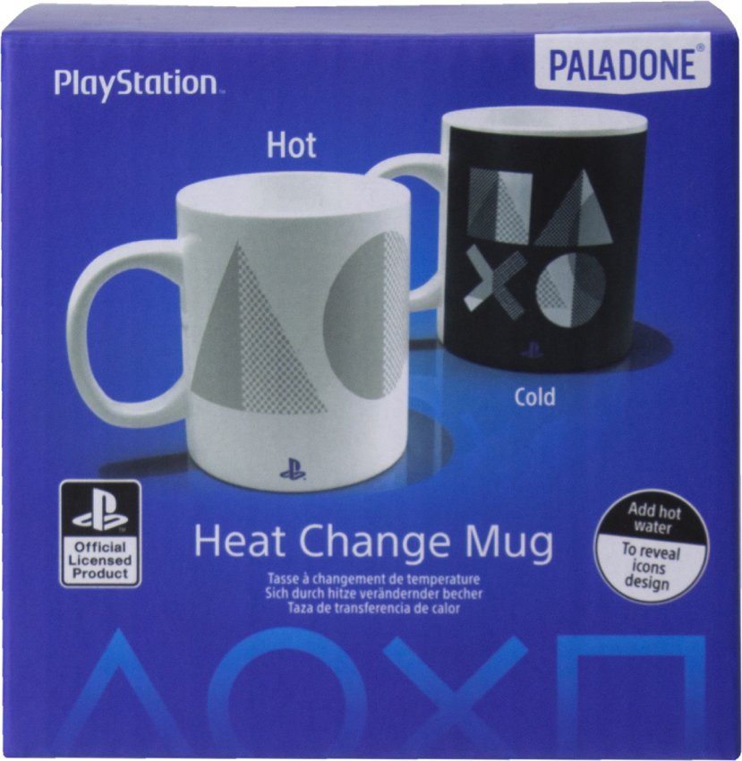 Кружка Paladone Playstation Heat Change Mug PS5 300ML (PP7922PS)
