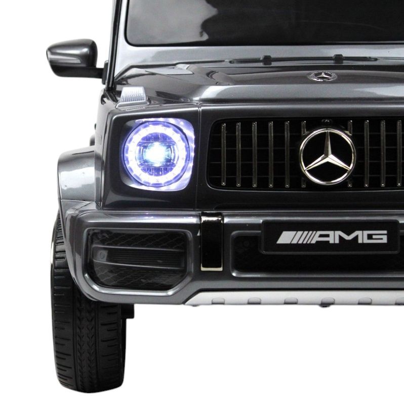 Детский электромобиль RiverToys Mercedes-Benz G63 (T999TT-SILVER-GLANEC     ) серый глянец