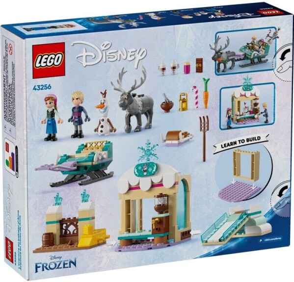 (EU) Конструктор LEGO Disney Холодное сердце: Приключение Анны на санях (43256)