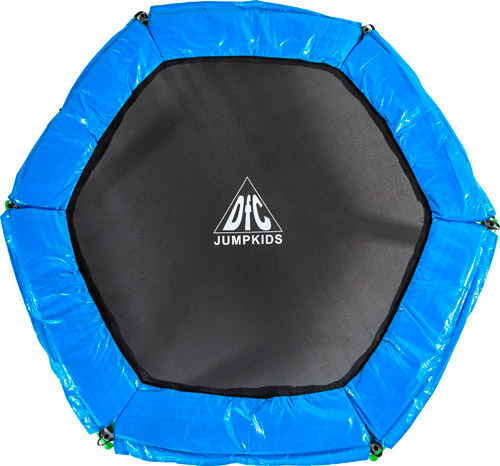 Батут DFC JUMP KIDS 7 синий, сетка (210см) 7FT-JD-B