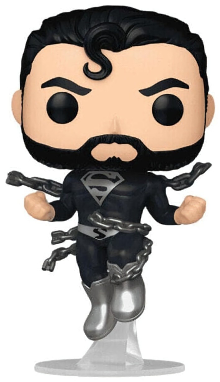 (CN) Фигурка Funko Pop! Heroes: DC - Superman (Black Battle Suit Edition) (557)