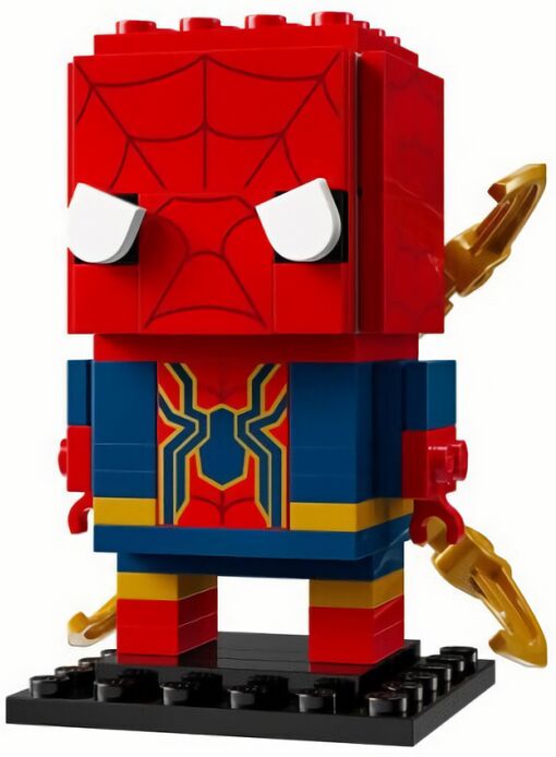 (EU) Игрушка-конструктор LEGO Brick Headz Железный Человек-паук (40670 )