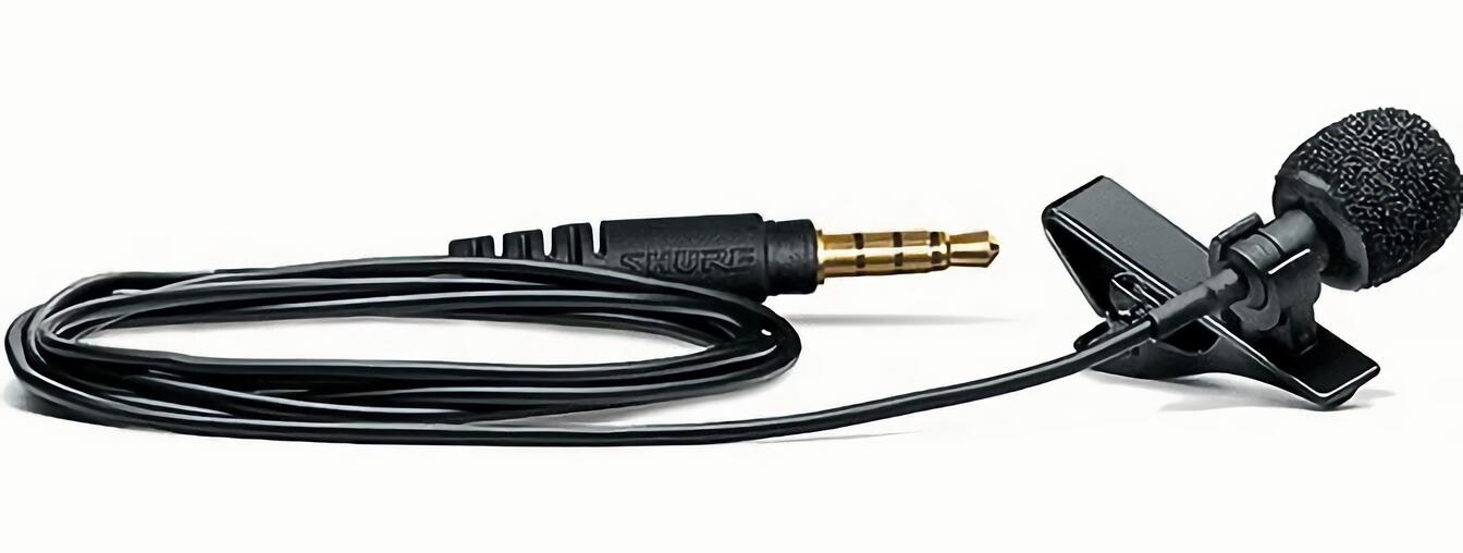 

(EU) Петличный микрофон Shure MVL/A, всенаправленный, для смартфонов