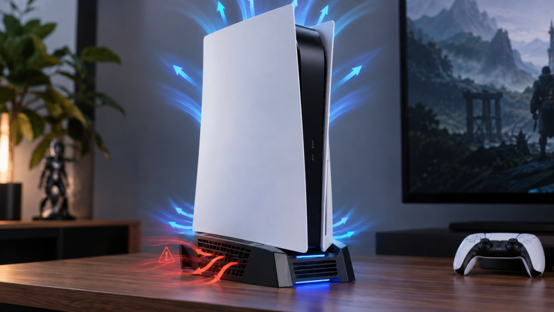 Охлаждающая подставка для PS5 — нужна ли она и может ли мешать охлаждению