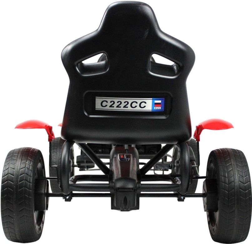 Детский веломобиль RiverToys (C222CC-RED) красный