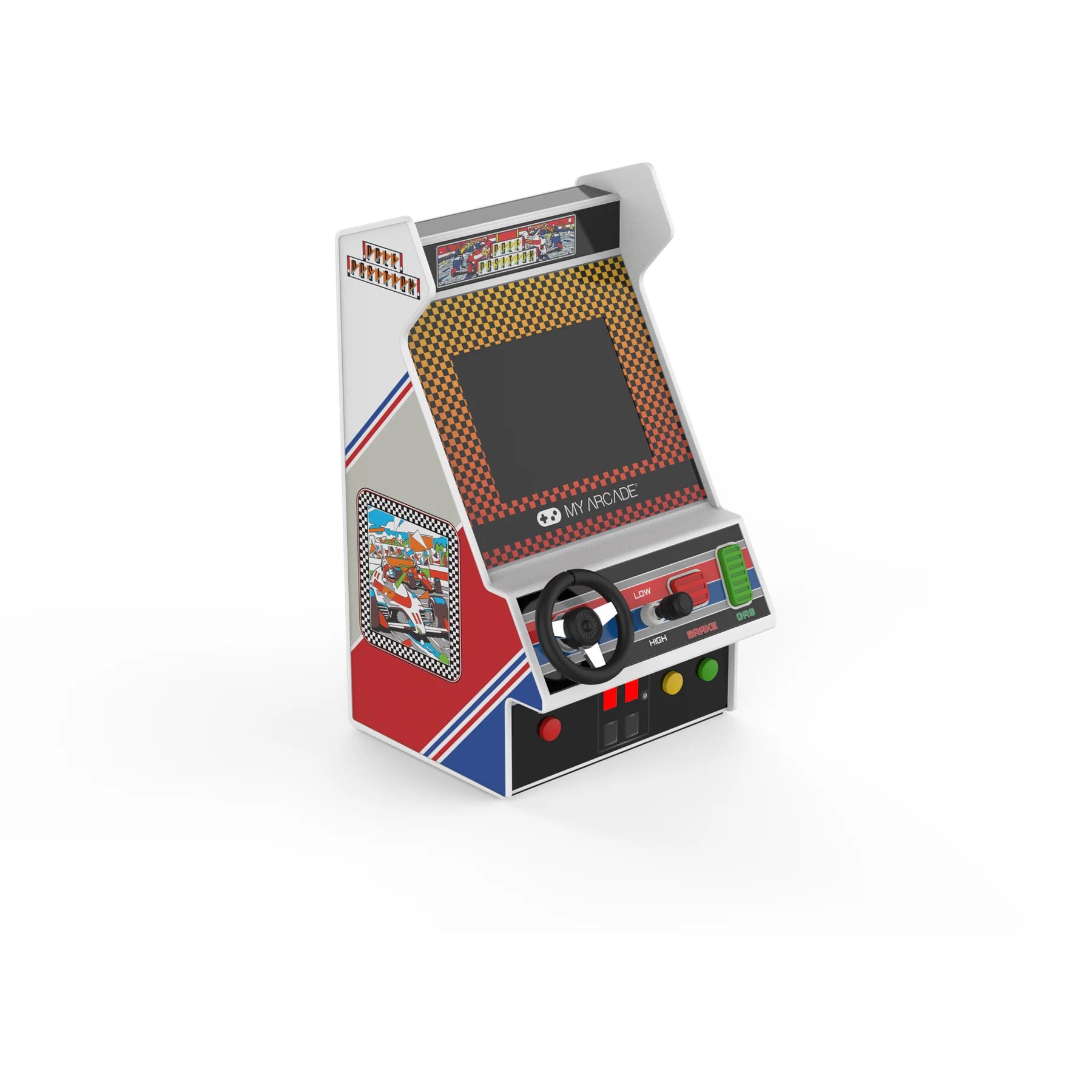 Аркадная игровая ретро приставка консоль My Arcade Pole Position Racing Player