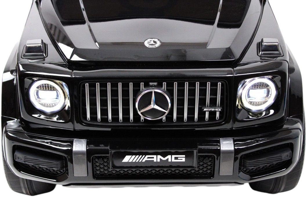 Детский электромобиль RiverToys Mercedes-Benz G63 4WD (Mercedes-AMG-G63-4WD-K999KK-BLACK-GLANEC) черный глянец