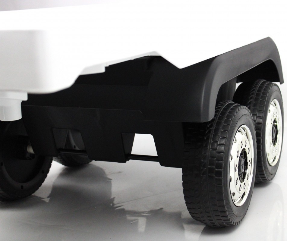 Прицеп RiverToys HL358 белый