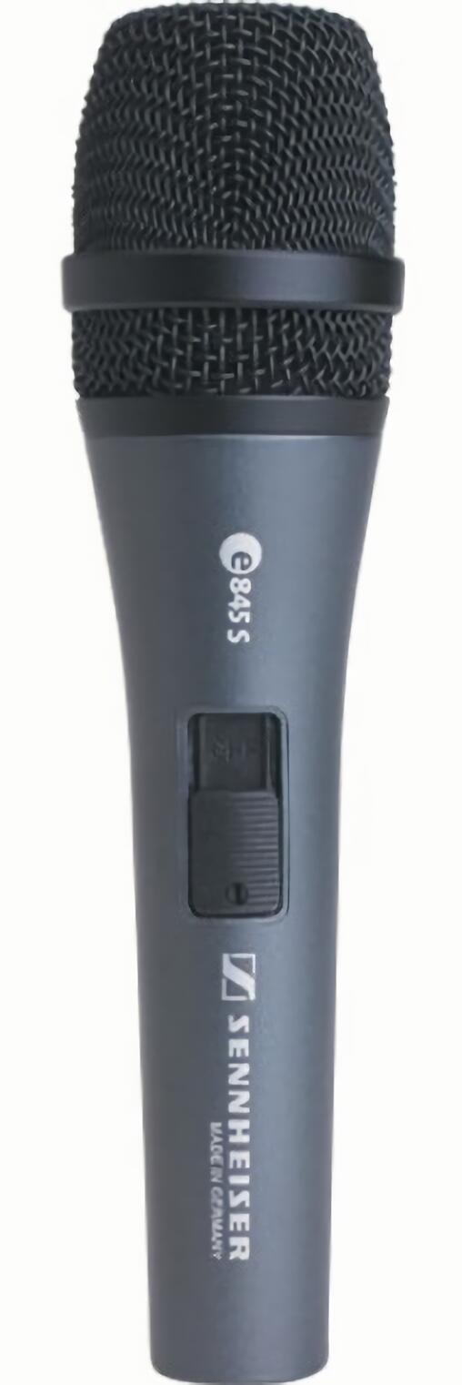 

(EU) Динамический микрофон Sennheiser E 845 S Evolution, переключатель