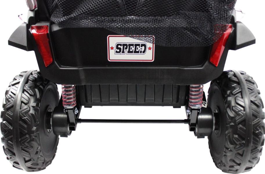 Детский электромобиль RiverToys T777TT 4WD розовый камуфляж