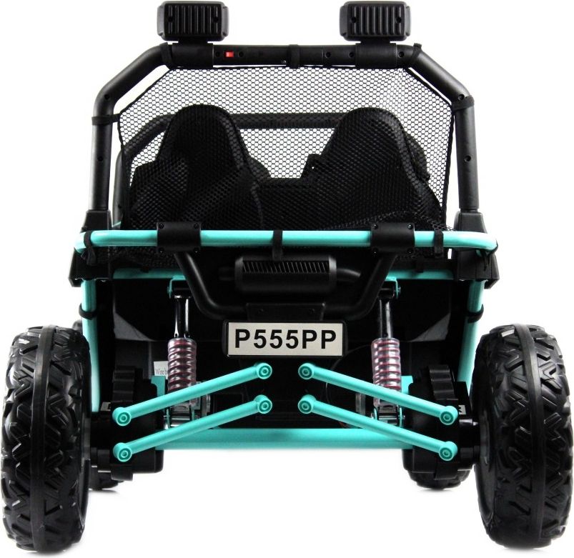 Детский электромобиль RiverToys P555PP светло-зеленый