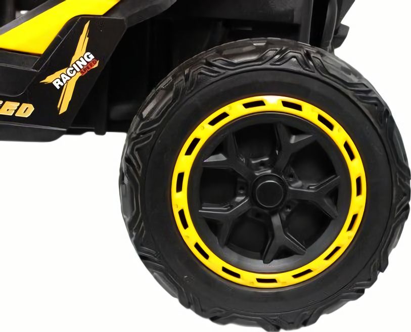 Детский электромобиль K707AM желтый