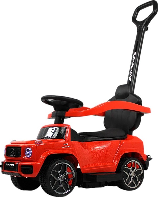 Детский толокар Mercedes-Benz G63 RiverToys (Z001ZZ-A) (красный бриллиант)