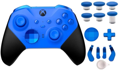 Геймпад Microsoft Xbox Wireless Controller Elite Series 2 – Core (синий) + накладки 