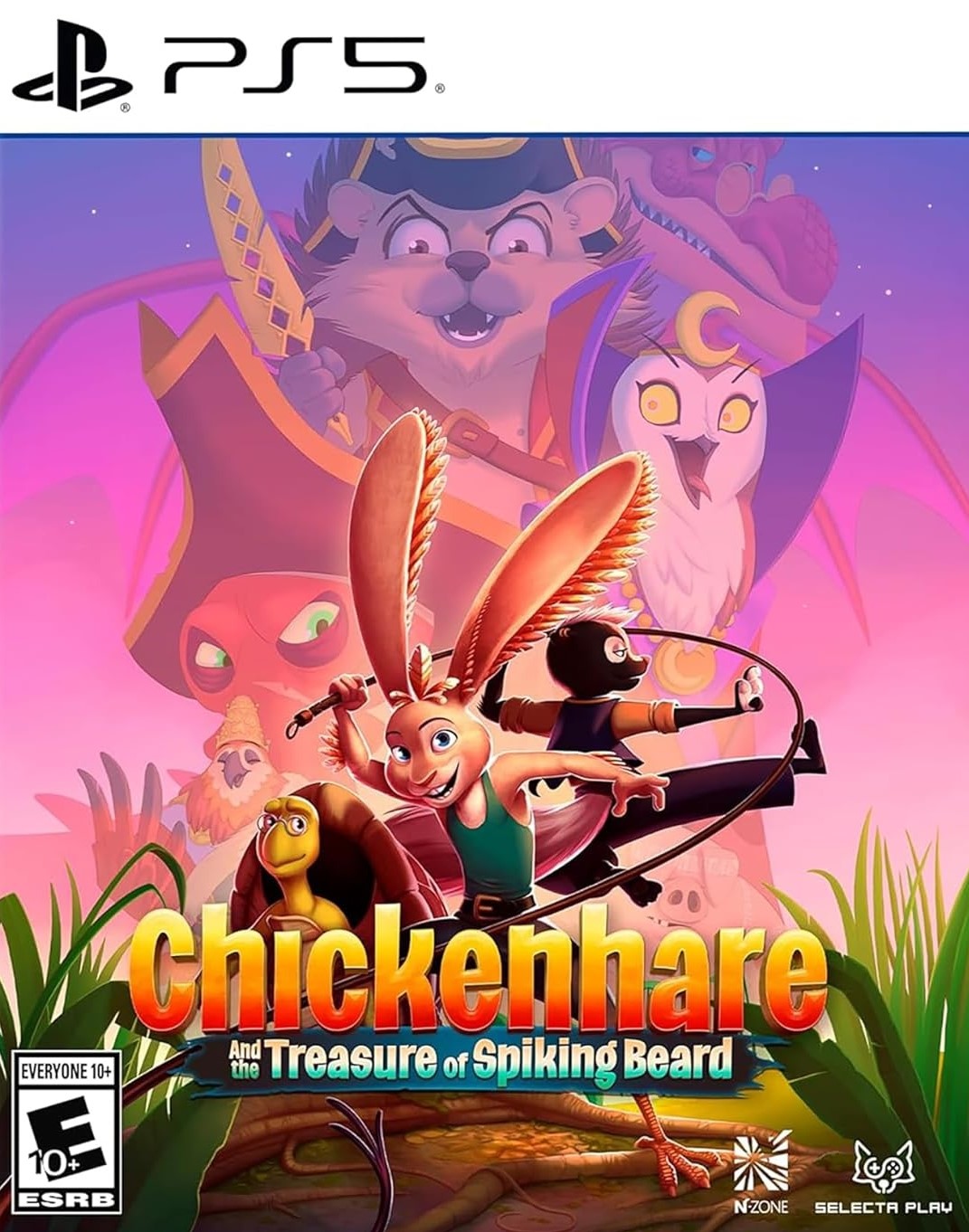 Игра Chickenhare And The Treasure Of Spiking Beard (PS5, русская версия)