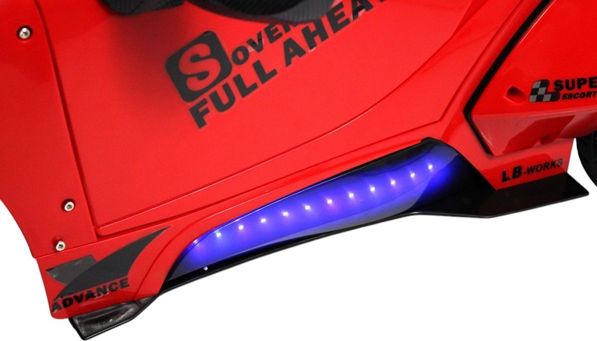 Детский электромобиль RiverToys (G007GG-RED) красный