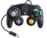 Геймпад Nintendo GameCube в стиле Super Smash Bros.
