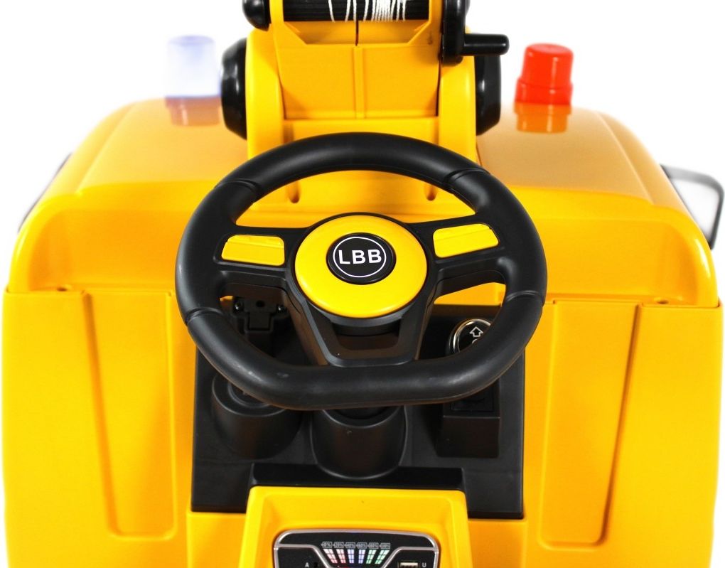 Детский электромобиль RiverToys G002GG желтый