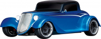 Радиоуправляемая модель туринг Traxxas 4-TEC 3.0 Hot Rod Coupe 1к10 4WD RTR (TRA93044-4-BL)
